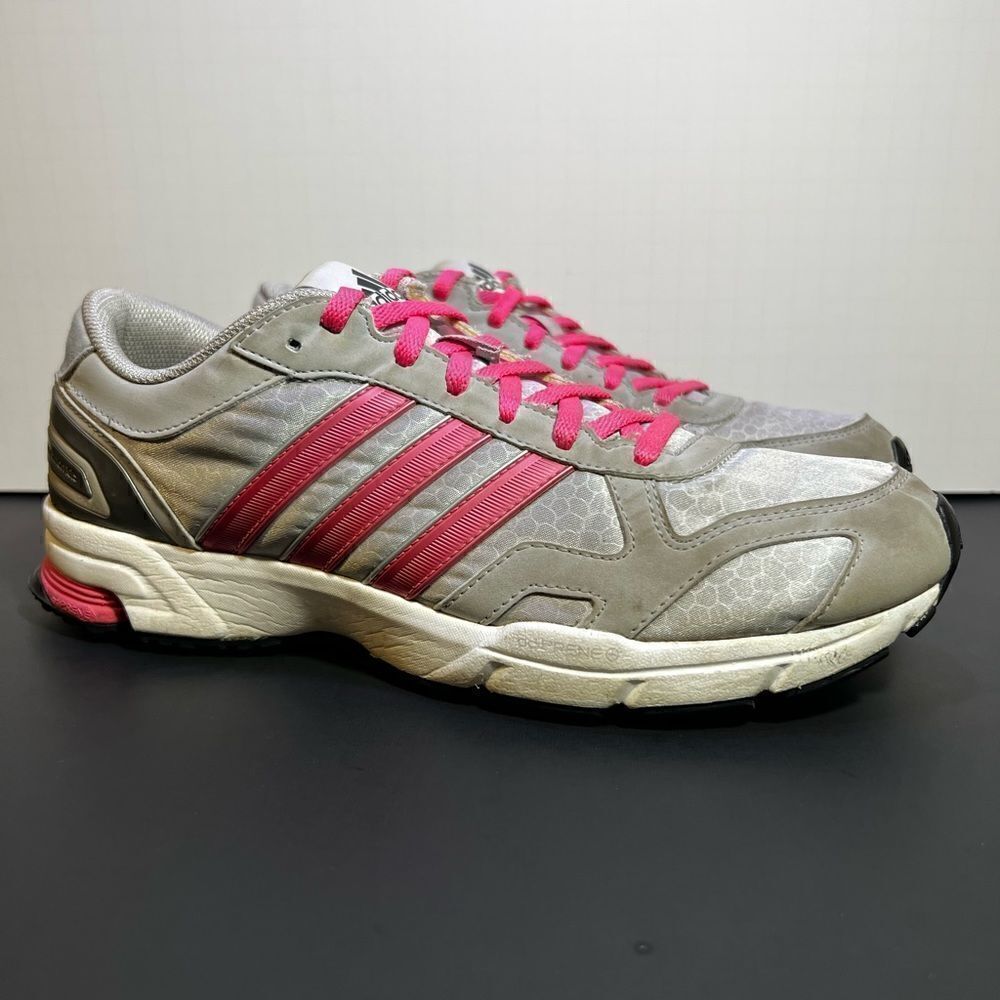 Womens ADIDAS Marathon 10 NG Gray Running Shoes / Size 8.5